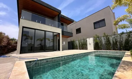 ⚜️Sobrado 3 suítes + escritório (reversível) + piscina - Tamboré Uberlândia ⚜️