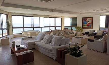 Apartamento a venda no Rio Vermelho 320 m ,4 suítes, vista mar - Salvador