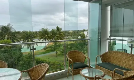 Apartamento de Alto Padrão no Iberostate – 3 Quartos, Varanda Espaçosa e Conforto Exclusivo