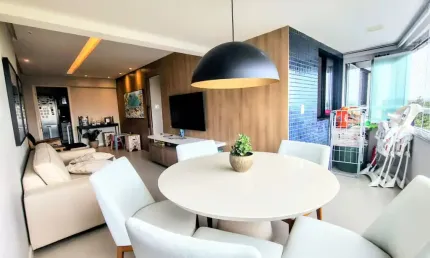 Apartamento 3/4 suíte no bosque patamares – porteira fechada e vista privilegiada