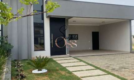 Casa em condomínio fechado com 3 quartos à venda no Taquaral, Piracicaba  por R$ 1.085.000