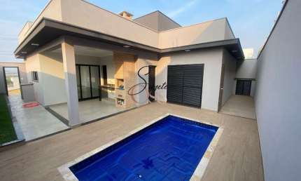 Casa em condomínio fechado com 3 quartos à venda no Ondas, Piracicaba  por R$ 1.199.000