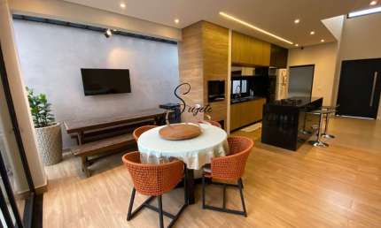 Casa em condomínio fechado com 3 quartos à venda no Ondas, Piracicaba  por R$ 1.390.000