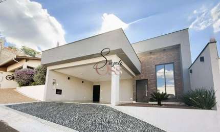 Casa em condomínio fechado com 3 quartos à venda no Ondas, Piracicaba  por R$ 1.130.000