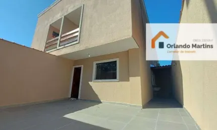 Casa com 2 quartos à venda na vila santa rosa, guarujá , 75 m2 por r$ 430.000