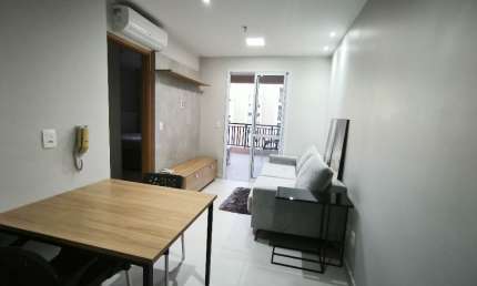 Este apartamento reformado e Mobiliado de 1 quarto em Taguatinga