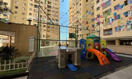 Apartamento com varanda à venda no residencial via tropical – samambaia valor: r$329.990 – aceita financiamento bancário e uso do fgts