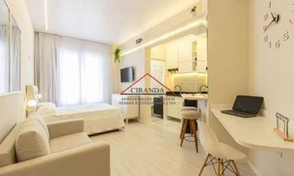 Apartamento com 1 quarto à venda na Rua Riskallah Jorge, 80, Centro, São Paulo por R$ 229.000