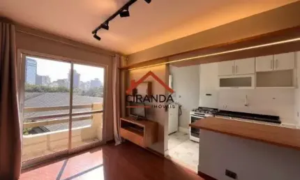 Apartamento com 1 quarto à venda na Rua Bela Cintra, 488, Consolação, São Paulo por R$ 555.000