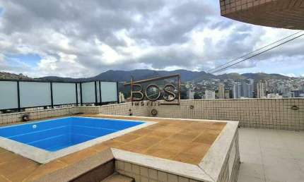ALUGUEL COBERTURA com Varanda - Lazer Completo - 4 Quartos - 2 Vagas - DCE - 121 m² - Bairro: Serra