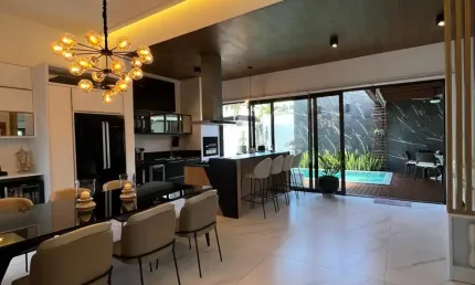 excelente casa térrea com 3 suítes no alphaville litoral norte 1 reformada
