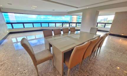 apartamento no com 4 suítes no colina du chat vista mar em ondina