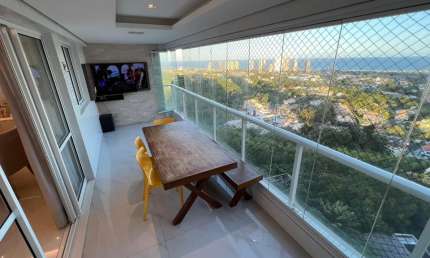 oportunidade 3 quartos no greenville platno vista mar varanda gourmet patamares