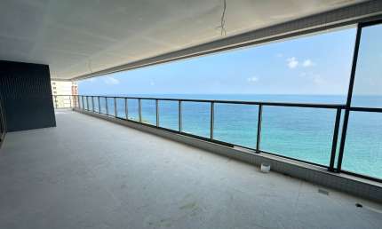 apartamento de 4 suítes no undae ocean ondina vista mar alto padrão