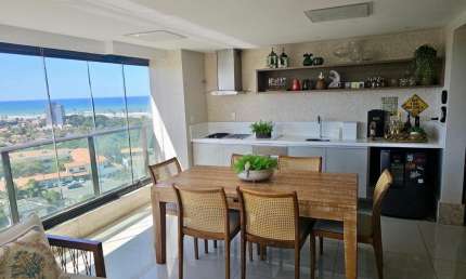 Apartamento em Patamares no Colina A no Biarritz Maison de 3 suítes vista mar 4 vagas