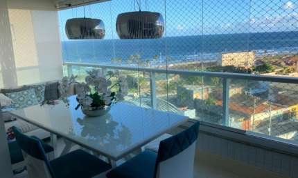 Apartamento de 2 quartos no Felice Pituaçu vista mar reformado e 2 vagas