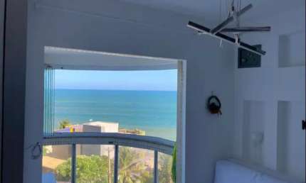 Apartamento a venda de 1 quarto no Rio Vermelho mobiliado e vista mar