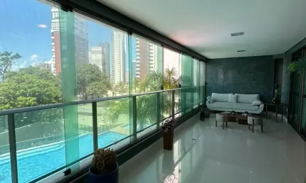 Apartamento a venda no Horto Florestal 3 suítes com 182m² reformado varanda e 4 vagas