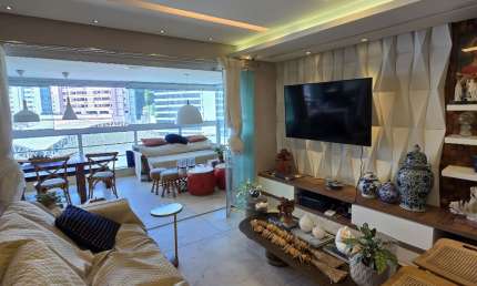 Apartamento a venda na Barra 4 suites no Cond Barra Porto nascente com armários varanda gourmet e 4 vagas