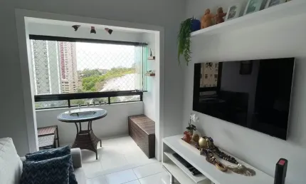 Apartamento a venda no imbui 3 quartos nascente e com varanda