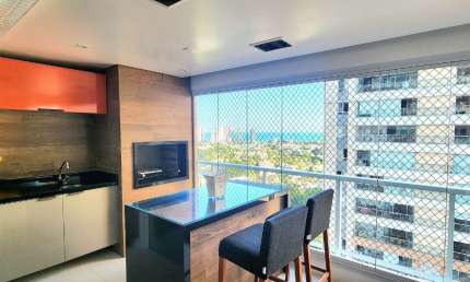 Apartamento a venda no platno greenville 2 quartos vista mar