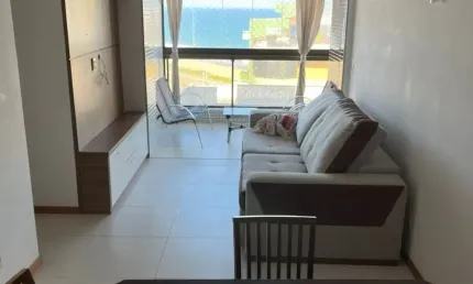 Apartamento a venda em armação com 2 suítes vista mar no allure