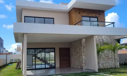 Casa a venda em guarajuba com 4 quartos piscina no canto guarajuba
