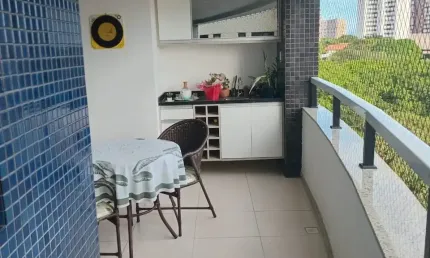 Apartamento a venda em patamares com 3 quartos varanda gourmet e 2 vagas