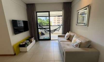 Apartamento a venda no stiep com 3 quartos varanda e armarios no salvador privilege club