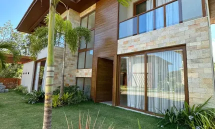 Casa a venda em praia do forte com 6 suites mobiliada no praia bella