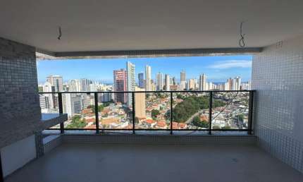 Apartamento a venda no caminho das árvores com 3 suites vista mar nascente no le quartier