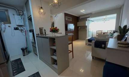Apartamento a venda em alphaville no cosmopolitan com 2 quartos e 2 vagas