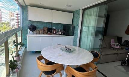 Apartamento a venda na pituba com 3 quartos na alameda catania no  brisas do parque
