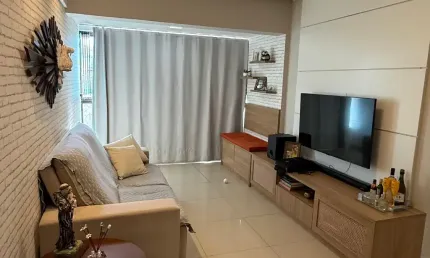 Apartamento a venda na pituba com 3 quartos 2 vagas na villa suecia