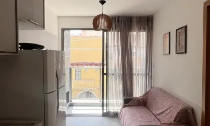 Apartamento a venda na barra quarto e sala nascente armarios no barra ocean