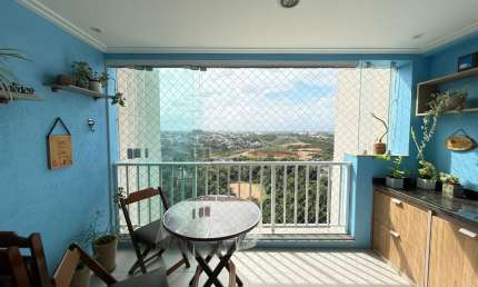 Apartamento a venda no villa alegro na paralela com 3 quartos com 2 vagas e andar alto