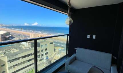 Apartamento a venda em armação no art studio vista mar e mobiliado