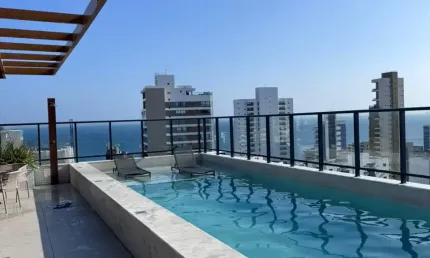Apartamento a venda no blue barra quarto e sala mobiliado