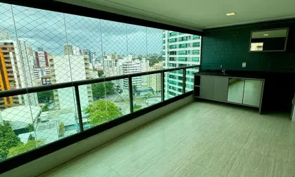 Apartamento a venda no caminho das árvores com 2 suites closet na alameda dos sombreiros