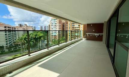 Apartamento a venda em alphaville 1 com 4 suites varanda gourmet no mansão bellagio