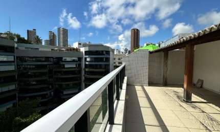 Cobertura a venda em ondina com 2 suites no ondina choice terraço