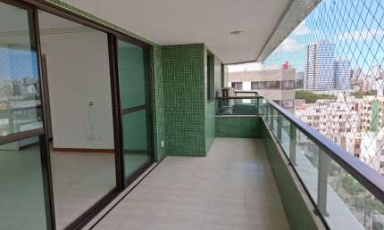 Apartamento a venda na pituba com 4 quartos nascente e varanda no rafaelo sanzio