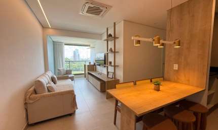Apartamento a venda no beach class em ondina com 2 quartos mobiliado e reformado