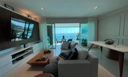 Apartamento a venda no costa espana na barra quarto e sala vista mar e reformado
