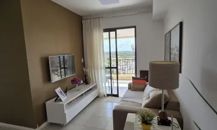 Apartamento a venda no stupendo piatã com 2 quartos com varanda gourmet
