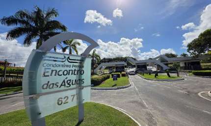 Terreno plano no condominio encontro das aguas em lauro de freitas