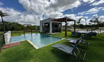 Casa a venda em costa do sauipe com 5 quartos mobiliado de alto padrao