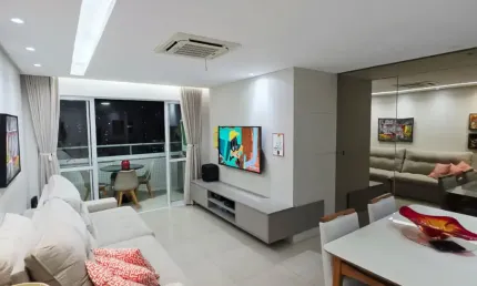 Apartamento  a venda no cidade jardim com 3 quartos nascente no jardim imperial