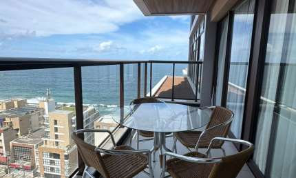 Apartamento a venda no nau barra com 2 quartos com vista mar