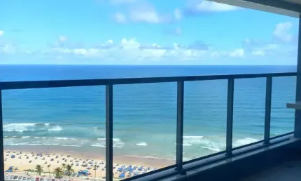 Apartamento a venda no dumare jaguaribe com planta de 3 suitse e vista mar